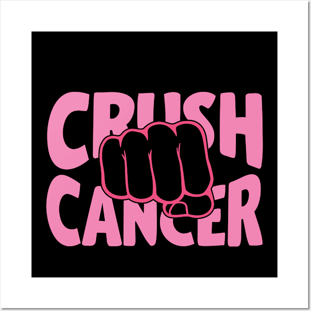 crush cancer Wall Art by hatem